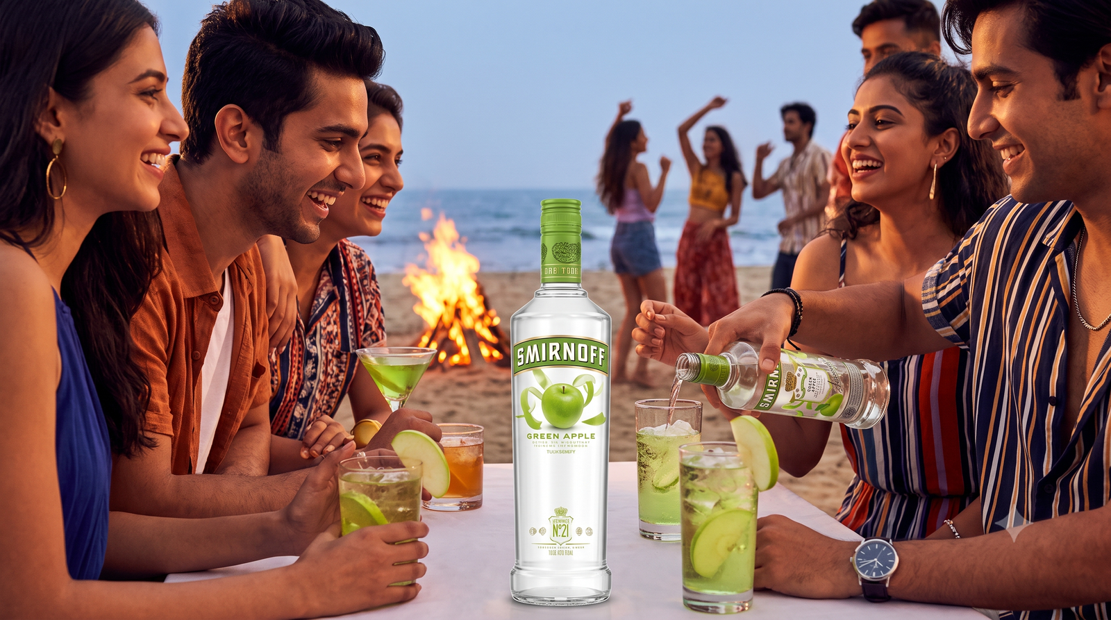 Smirnoff Green Apple Flavoured