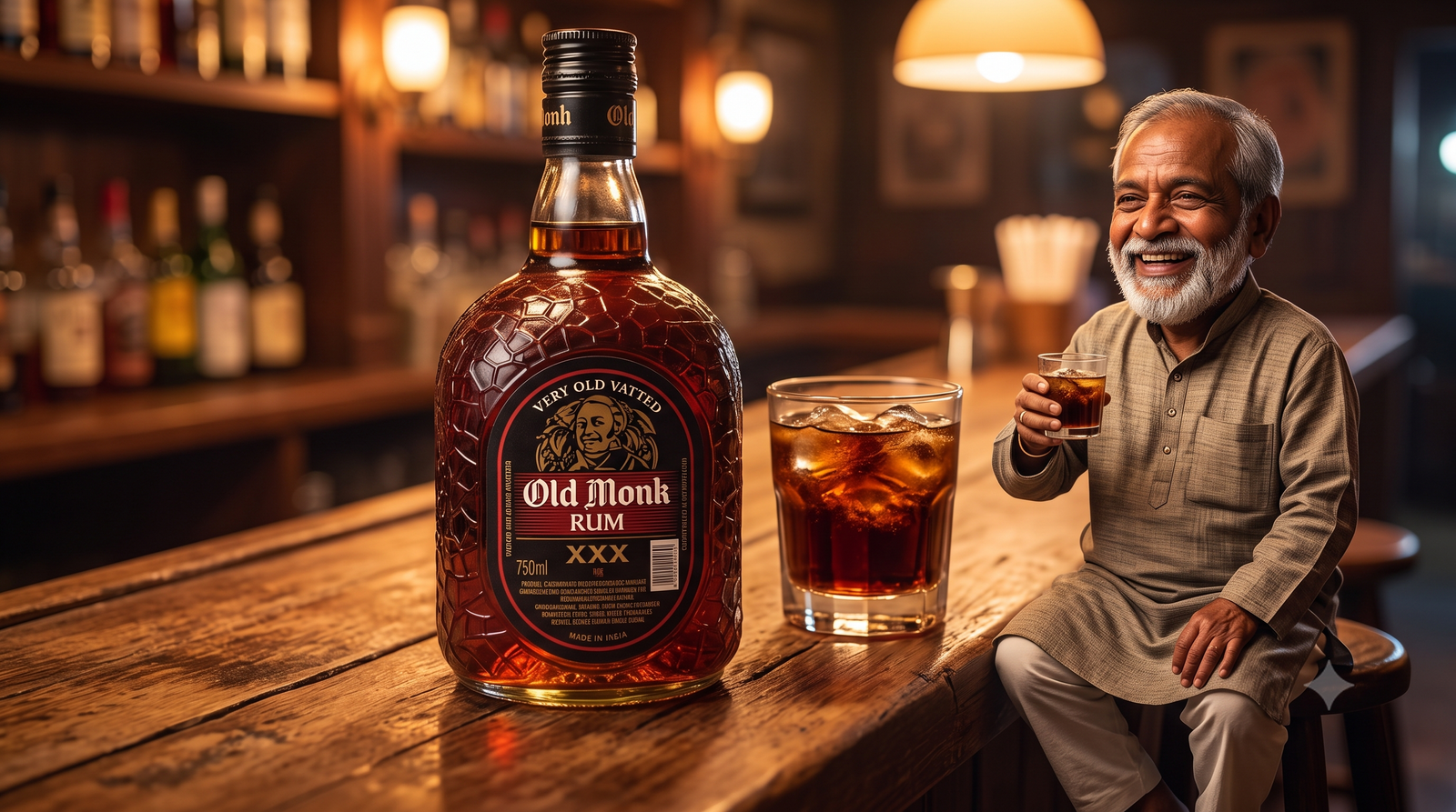 Old Monk XXX Dark Rum