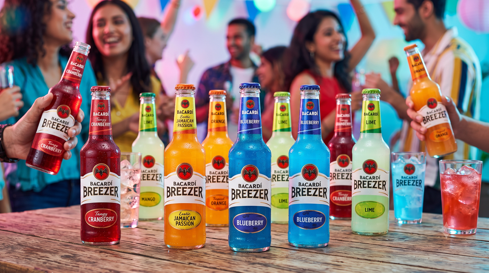 Bacardi Breezer (Flavours)