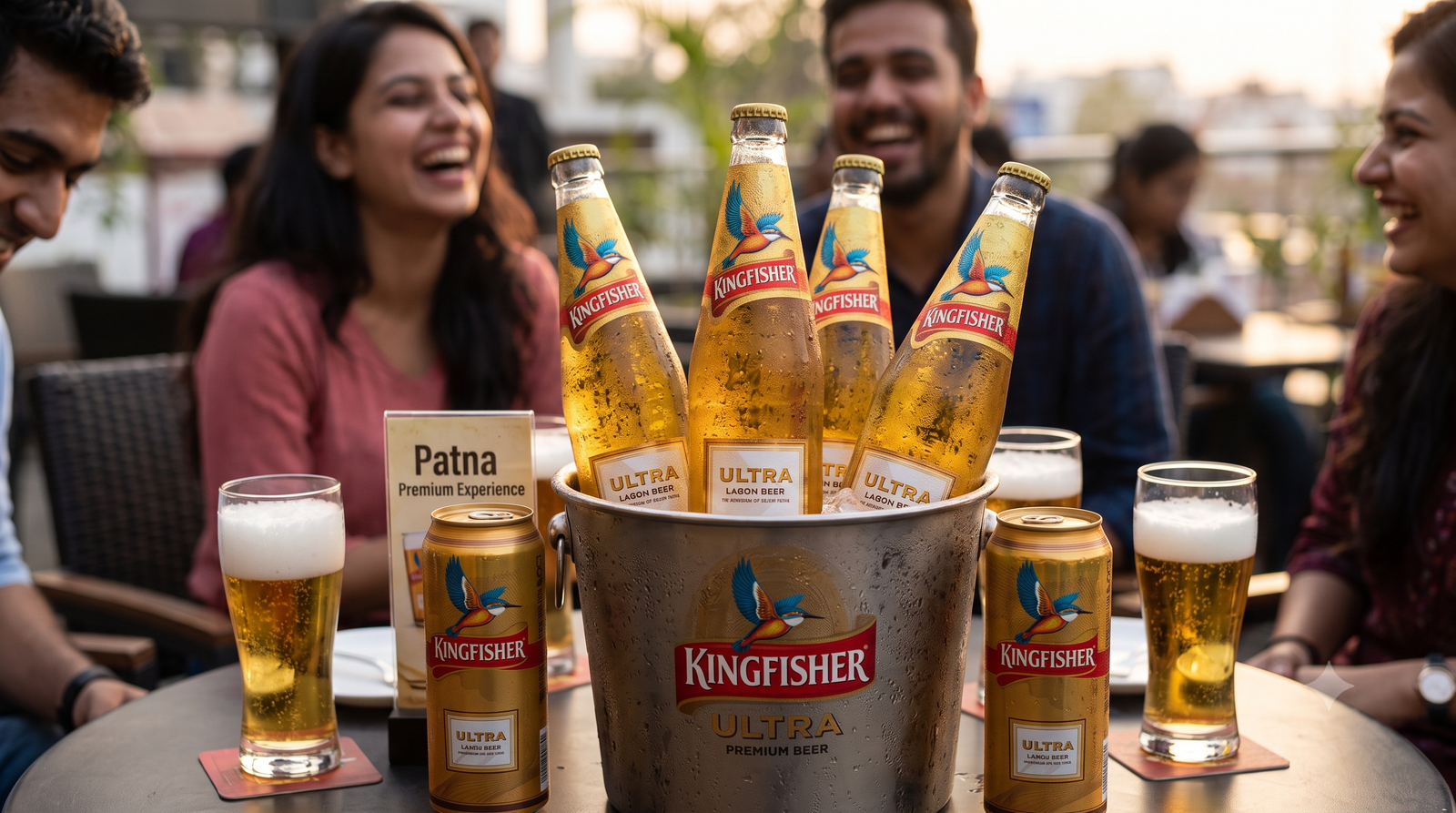 Kingfisher Ultra Draught Beer