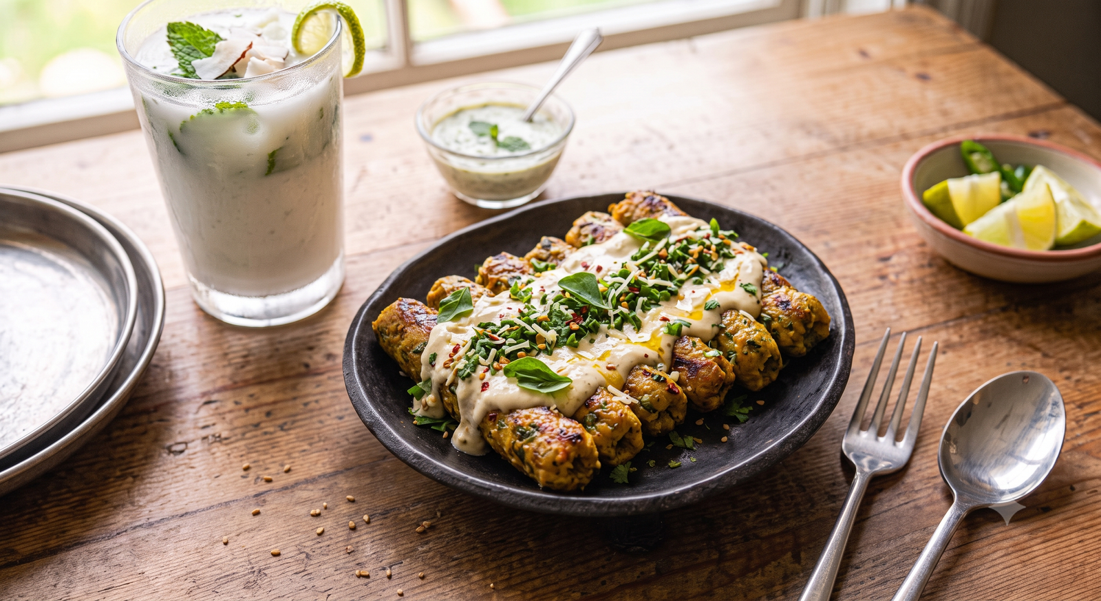 Subji Methi Amul Malai Seekh
